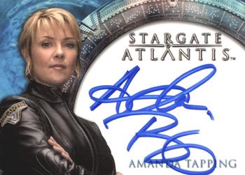 2009 Rittenhouse Stargate Heroes - Stargate Atlantis Autographs #AT Amanda Tapping Front