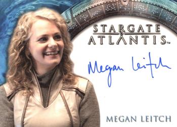 2009 Rittenhouse Stargate Heroes - Stargate Atlantis Autographs #ML Megan Leitch Front