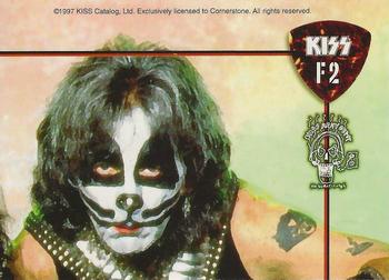 1997 Cornerstone Kiss Series One - Foil #F2 The Starchild Back