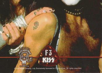 1997 Cornerstone Kiss Series One - Foil #F3 Group Back