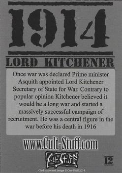 2014 Cult-Stuff 1914: The War Illustrated #12 Lord Kitchener Back