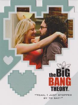 2013 Cryptozoic The Big Bang Theory Seasons 3 & 4 - Duos #CPLO1 Penny / Leonard Hofstadter Front
