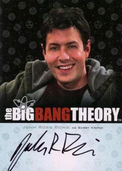 2013 Cryptozoic The Big Bang Theory Seasons 3 & 4 - Autographs #A10 John Ross Bowie Front
