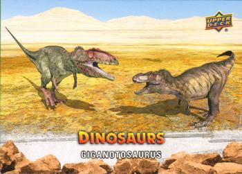 2015 Upper Deck Dinosaurs #3 Giganotosaurus Front