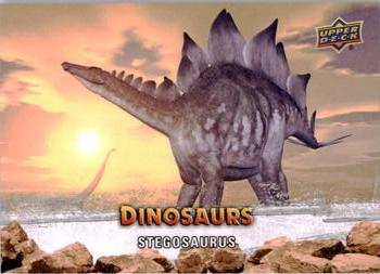 2015 Upper Deck Dinosaurs #6 Stegosaurus Front