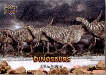 2015 Upper Deck Dinosaurs #7 Iguanodon Front