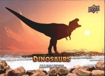 2015 Upper Deck Dinosaurs #8 Allosaurus Front