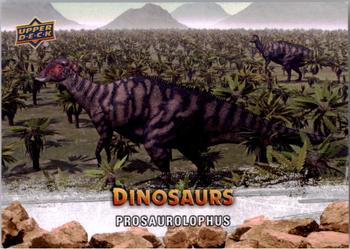 2015 Upper Deck Dinosaurs #28 Prosaurolophus Front