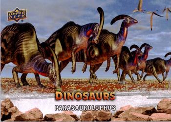 2015 Upper Deck Dinosaurs #35 Parasaurolophus Front