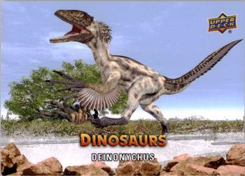 2015 Upper Deck Dinosaurs #37 Deinonychus Front