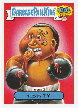 2015 Topps Garbage Pail Kids 30th Anniversary Series #24b Testy Ty Front