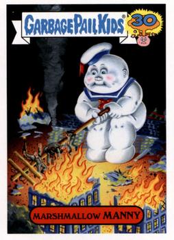 2015 Topps Garbage Pail Kids 30th Anniversary Series #4a Marshmallow Manny Front