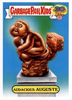 2015 Topps Garbage Pail Kids 30th Anniversary Series #5b Audacious Auguste Front