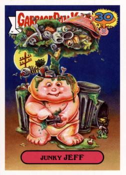 2015 Topps Garbage Pail Kids 30th Anniversary Series #1a Junky Jeff Front