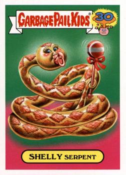 2015 Topps Garbage Pail Kids 30th Anniversary Series #7b Shelly Serpent Front