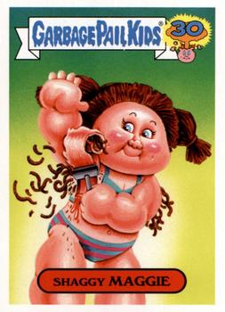 2015 Topps Garbage Pail Kids 30th Anniversary Series #4b Shaggy Maggie Front