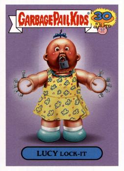 2015 Topps Garbage Pail Kids 30th Anniversary Series #10a Lucy Lock-It Front