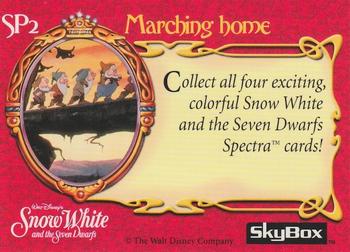 1993 SkyBox Snow White and the Seven Dwarfs - Spectra #SP2 Marching home Back