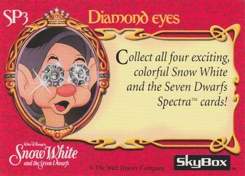 1993 SkyBox Snow White and the Seven Dwarfs - Spectra #SP3 Diamond eyes Back