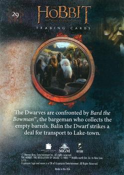 2015 Cryptozoic The Hobbit: The Desolation of Smaug #29 Barge for Hire Back