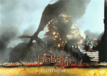 2015 Cryptozoic The Hobbit: The Desolation of Smaug #40 A City on Fire Front