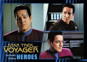 2015 Rittenhouse Star Trek: Voyager: Heroes and Villains #2 Commander Chakotay Front