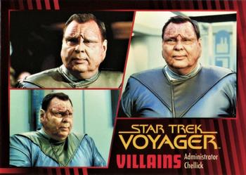 2015 Rittenhouse Star Trek: Voyager: Heroes and Villains #10 Administrator Chellick Front