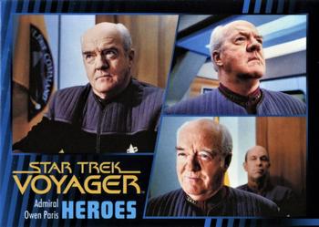 2015 Rittenhouse Star Trek: Voyager: Heroes and Villains #11 Admiral Owen Paris Front