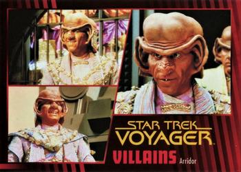 2015 Rittenhouse Star Trek: Voyager: Heroes and Villains #18 Arridor Front