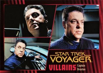 2015 Rittenhouse Star Trek: Voyager: Heroes and Villains #21 Captain Braxton Front
