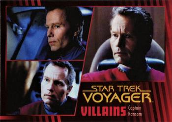 2015 Rittenhouse Star Trek: Voyager: Heroes and Villains #23 Captain Ransom Front