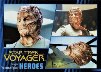 2015 Rittenhouse Star Trek: Voyager: Heroes and Villains #43 Hirogen Tsunkatse Fighter Front