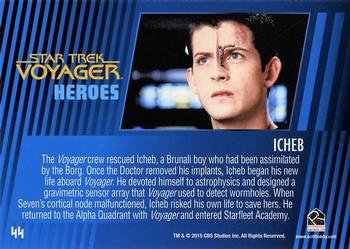 2015 Rittenhouse Star Trek: Voyager: Heroes and Villains #44 Icheb Back