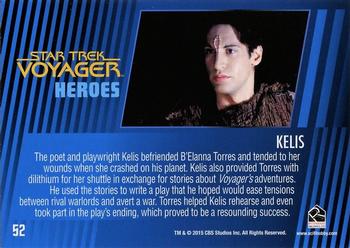 2015 Rittenhouse Star Trek: Voyager: Heroes and Villains #52 Kelis Back