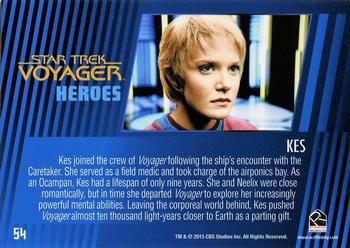 2015 Rittenhouse Star Trek: Voyager: Heroes and Villains #54 Kes Back