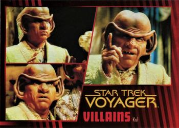 2015 Rittenhouse Star Trek: Voyager: Heroes and Villains #55 Kol Front