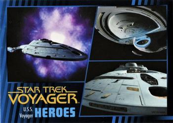 2015 Rittenhouse Star Trek: Voyager: Heroes and Villains #99 U.S.S. Voyager Front