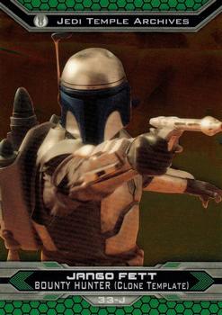 2015 Topps Chrome Star Wars Perspectives Jedi vs. Sith #33-J Jango Fett Front