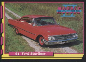 1992 PYQCC Muscle Cards II #103 1961 Ford Starliner Front