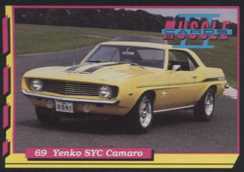 1992 PYQCC Muscle Cards II #144 1969 Yenko SYC Camaro Front