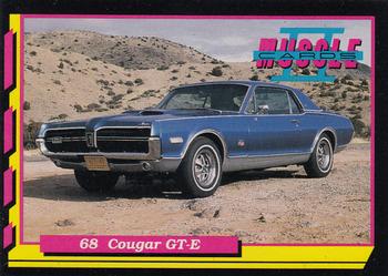 1992 PYQCC Muscle Cards II #171 1968 Mercury Cougar GT-E Front
