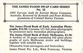 1968 James Flood Swap (Australia) #12 1905 Tarrant Back