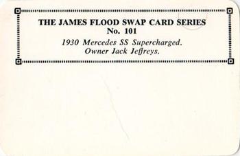 1968 James Flood Swap (Australia) #101 1930 Mercedes SS Supercharged Back
