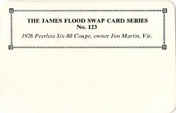 1968 James Flood Swap (Australia) #123 1926 Peerless Six-80 Coupe Back
