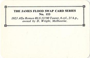 1968 James Flood Swap (Australia) #153 1923 Alfa Romeo RLS 22/90 Tourer, 6 cyl., 21 h.p. Back