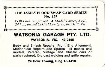 1968 James Flood Swap (Australia) #179 1930 Ford 