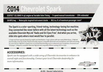 2014 Chevrolet - Series 2 #NNO 2014 Spark Back