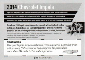 2014 Chevrolet - Series 1 #NNO 2014 Impala LTZ Back