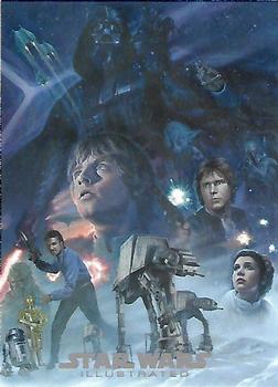 2015 Topps Star Wars Illustrated The Empire Strikes Back - One Sheet Reimagined #MP-1 Jerry Vanderstelt Front