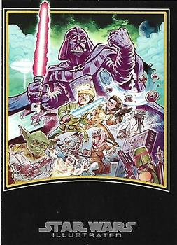 2015 Topps Star Wars Illustrated The Empire Strikes Back - One Sheet Reimagined #MP-7 Jason Crosby Front